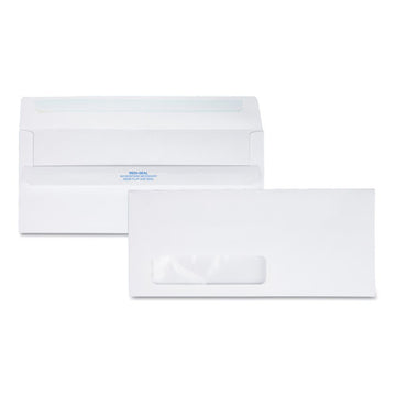Quality Park™ Redi-seal Envelope, #10, Commercial Flap, Redi-seal Closure, 4.13 X 9.5, White, 500-box freeshipping - TVN Wholesale